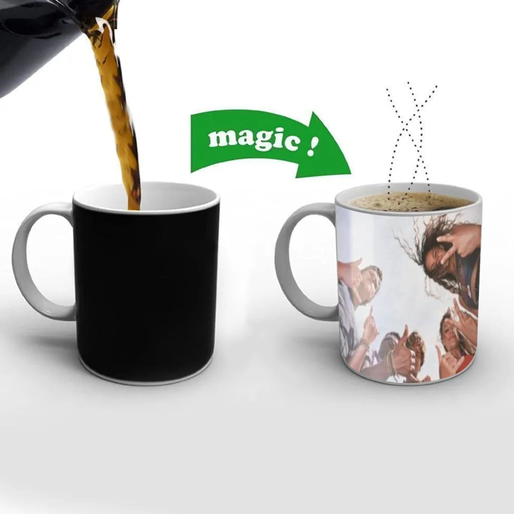 Tazas de café de anime O-Outer Banks, taza que cambia de color, taza de té sensible al calor, taza de café, taza de regalo, envío directo