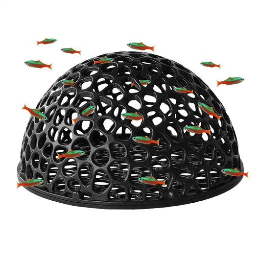 Aquarium shrimp house Cave Mini Porous Betta House Fish Hiding Spots Shrimp Shelter Shrimp breeding nest for Aquatic Decor