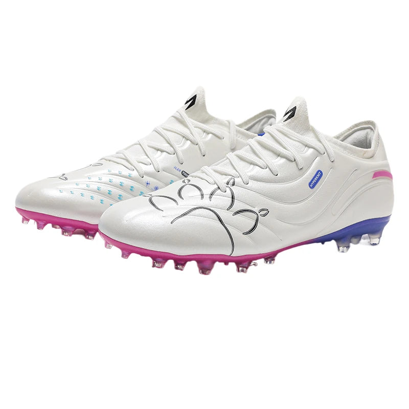 Kelme Men's Soccer Shoes Mg Professional Football Shoes Artificial Grass Training Adult Short Spikes Cushioning Football Boots