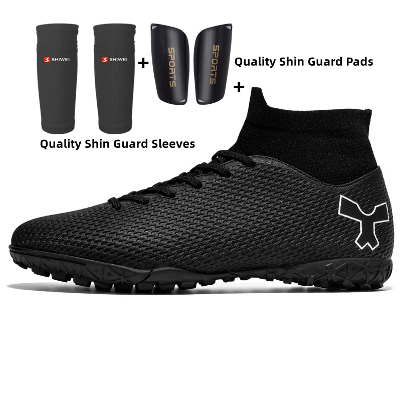 Botas de fútbol de calidad para hombre, botas de fútbol para niños, zapatillas de fútbol unisex.