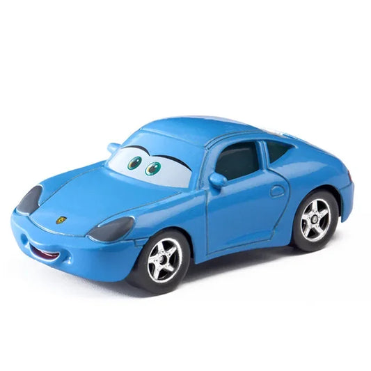 Disney Pixar Cars Toys Racing Lightning McQueen Jackson Storm Mater Sheriff 1:55 Diecast Model Car Toy Children Birthday Gift