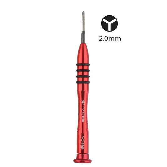 Y Tip Triwing Screwdriver for Nintendo Switch, JoyCon, iPhone 7, 8 Plus, Samsung Gear S3, Smartwatch Repair, 0.6mm, 1.5mm, 2.0mm