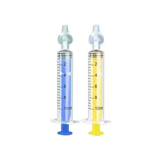 Baby Needle Tube Nasal Aspirator Syringe, Nose Cleaner, Kids Rhinitis, Nasal Washer, Reusable, Irrigator Wash for Child