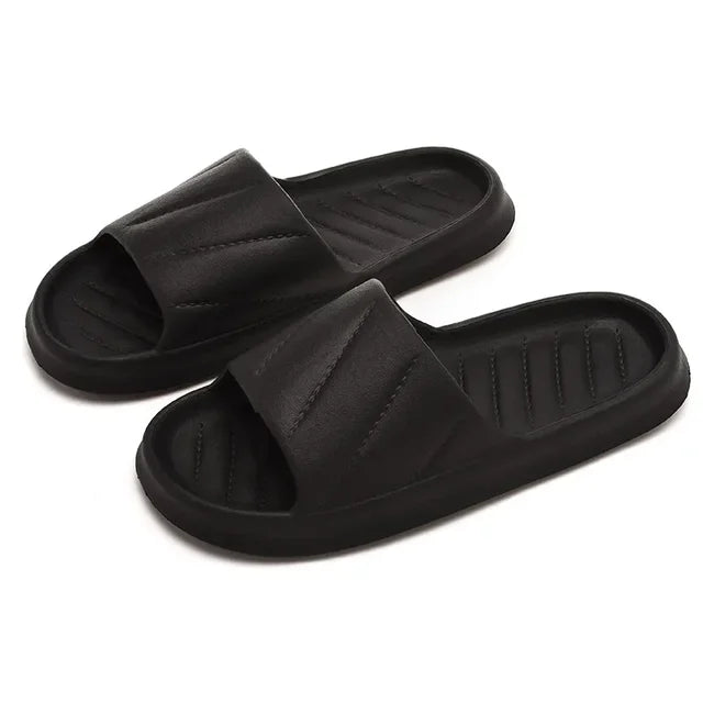 Zapatillas de casa para mujer, sandalias de baño, estilo par, sandalias de verano, baño de hotel, ocio