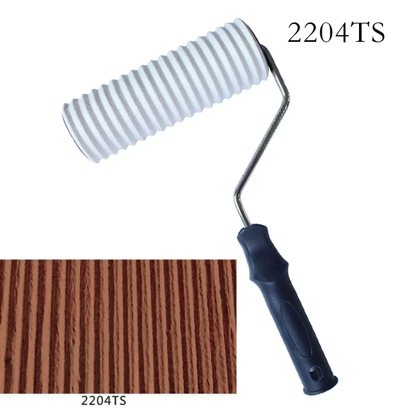Decorative Paint Roller Patterned Painting Tool for Wall Rubber Protection Stamp Polyurethane Textured Paint Pottery Wheel 2203