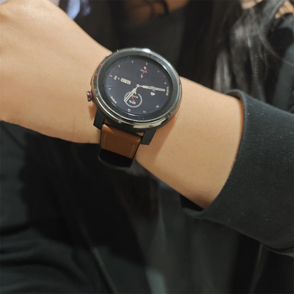 Reloj inteligente Amazfit Stratos 3 para hombre, con GPS, Bluetooth y pantalla resistente al agua hasta 5 ATM, máquina de demostración, sin caja