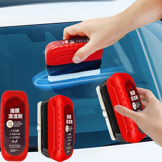Car Glass Cleaner Cleaning Agent Restoring Windshield Luster Strongly Remove Dirt Car Glass Cleaning Brush Oil Film Remover