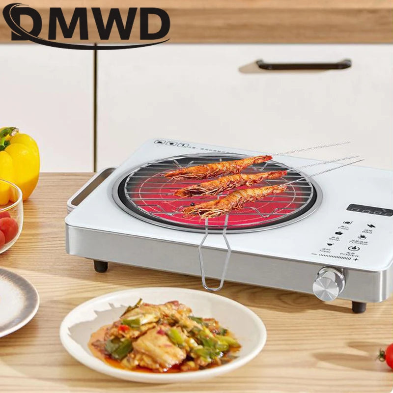 Household Electric Induction Cooker 3500W Infrared Heating Furnace Intelligent Hot Pot Stove Ceramic Induction Cooktop Stove