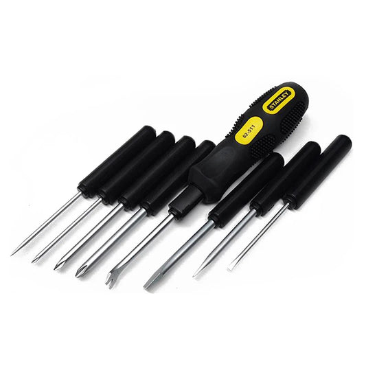 STANLEY Household Flat Head Screwdriver Set, multi-functional combination, electrician, STHT62511-8-23, 9 pcs