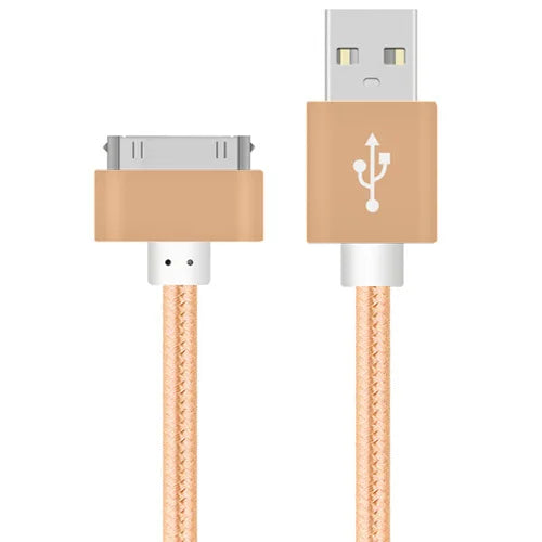 Cable USB de carga rápida para Apple iPhone 4, 4s, 3GS, 3G, iPad 1, 2, 3, iPod Nano Touch, adaptador de cargador original de 30 pines, cable de sincronización de datos
