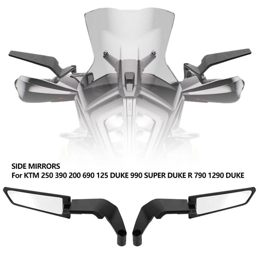 Motorcycle Accessories Mirrors Stealth Winglets Mirror To Rotate Adjustable Mirrors For YAMAHA MT 03 07 09 R1R3R7 XMAX KTM BMW