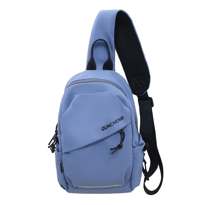 Bolso bandolera para hombre, de un solo hombro, mochila pequeña, bolso de pecho para mujer, ciclismo, deportes, escalada de montaña, niños, tableta, ligero, Mo