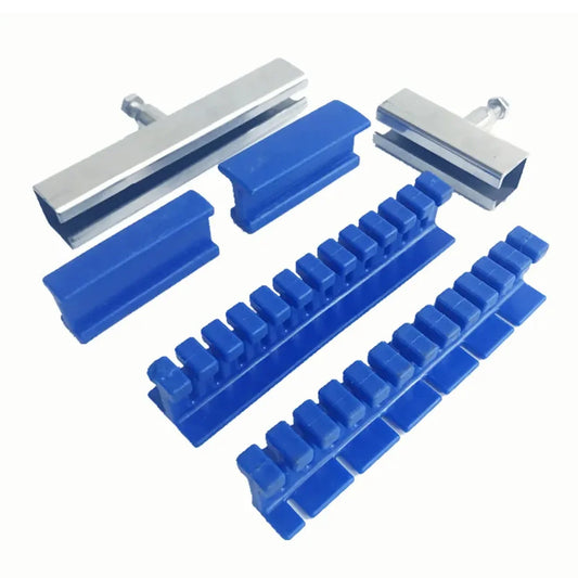 Universal Adhesive Blue Glue Tabs, Kit de ferramentas do reparo do carro, Removedor de Dent Paintless