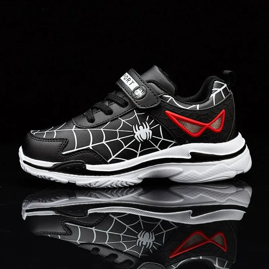 Zapatos de lujo para niños, zapatillas de deporte de piel sintética para niños, zapatillas de tenis deportivas informales de moda 2023 para niño