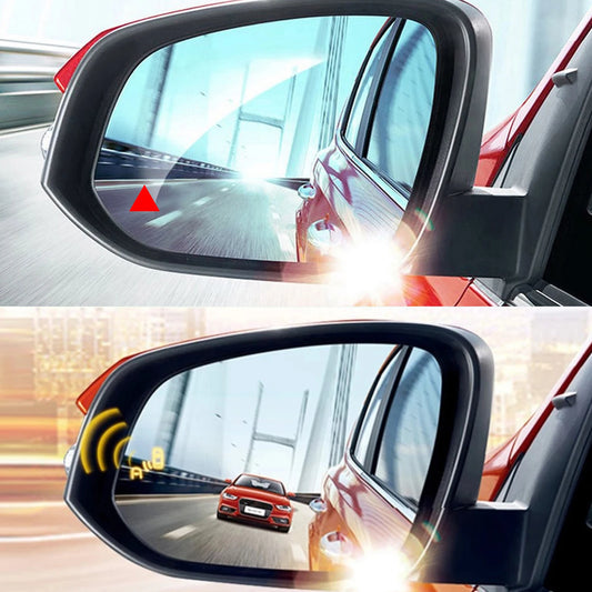 Car Blind spot detection system BSD Lens Light Alarm Radar Safety Driving Ultrasonic Sensor Distance Assist Lane Changing Tool