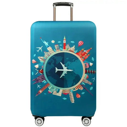Luggage Cover Stretch Fabric Suitcase Protector Baggage Dust Case Cover Suitable for18-32 Inch Suitcase Case Travel accessories