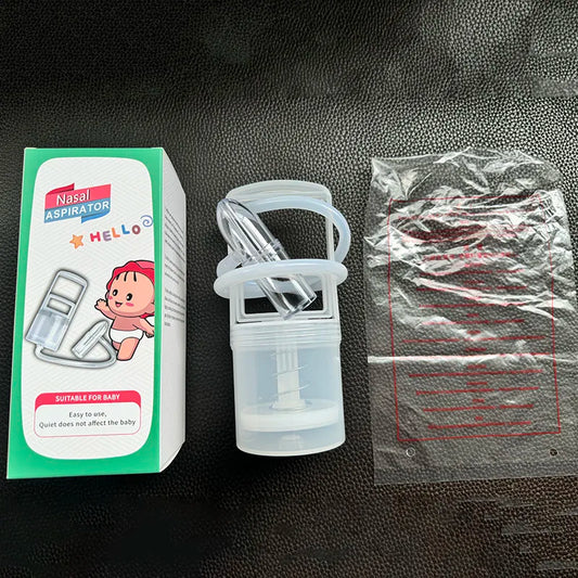 New Fashion Baby Nasal Aspirator Powerful Hand Pump and Non-invasive Nose Tip Hygienic & Comfortable Nose Suction for Baby