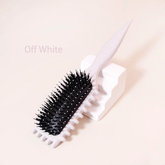 Escova de cabelo com almofada de ar avançada 1 unidade, com penteado de escova de cabelo duro dentado, especial para perucas de cabelo real