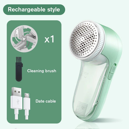 Household Clothes Shaver Fabric Lint Remover Electric Fuzz Fluff Portable Brush Blade Professional Rechargeable Fur Ball Trimmer