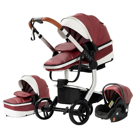 strollers 3 in 1 baby stroller car seat stroller travel system stroller newborn stroller High Landscape mother kids baby items