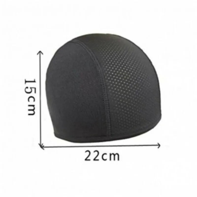 Forro de capacete de equitação de secagem rápida, forro de capacete de motocicleta, bonés de suor, chapéu esportivo masculino e feminino, chapéus de corrida, acessórios de motocicleta