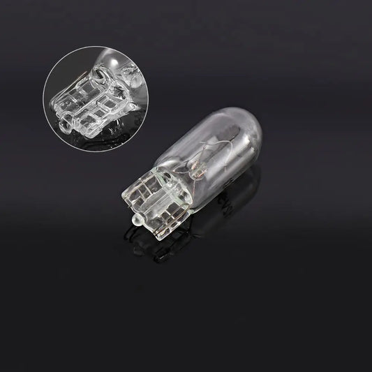 10pcs/set 5W T10 W5W 194 168 Width Lamp License Plate Lights Signal Light Halogen Bulbs