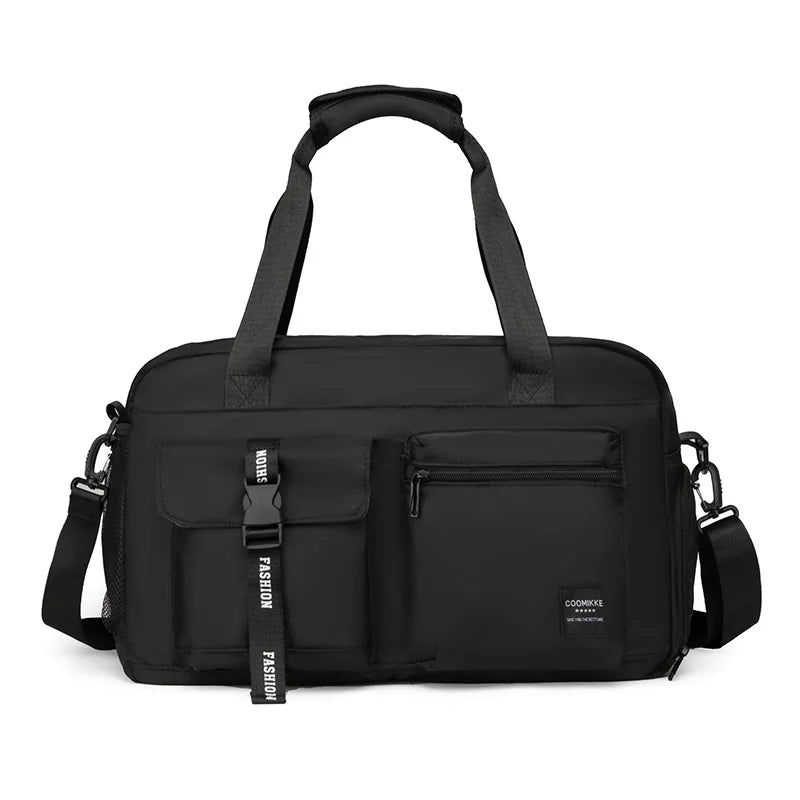 Large Fitness Bag Sports Handbag Women Dry Wet Shoes Pocket Single Shoulder Crossbody Swimming Yoga Gym Travel Backpack Duffel