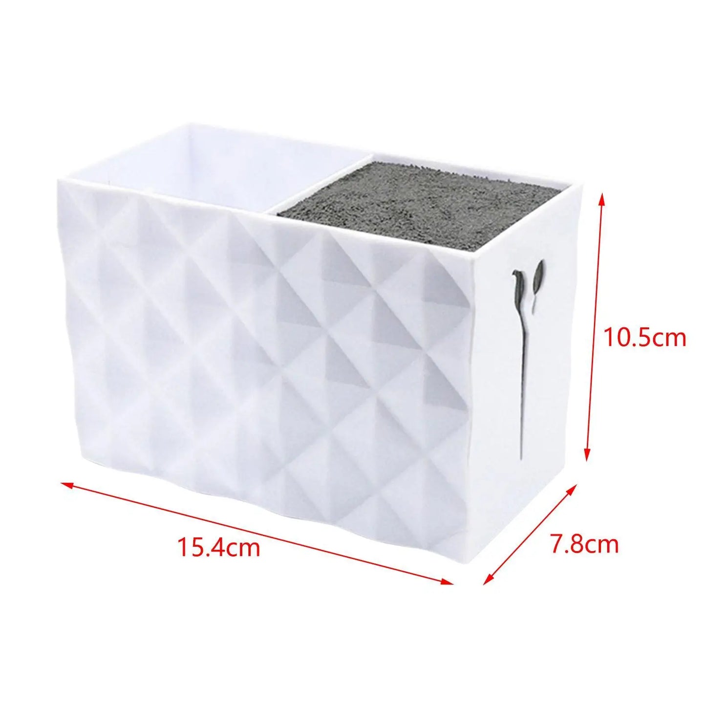 Caja de almacenamiento para cepillos y peines de salón, soporte para accesorios de peluquería