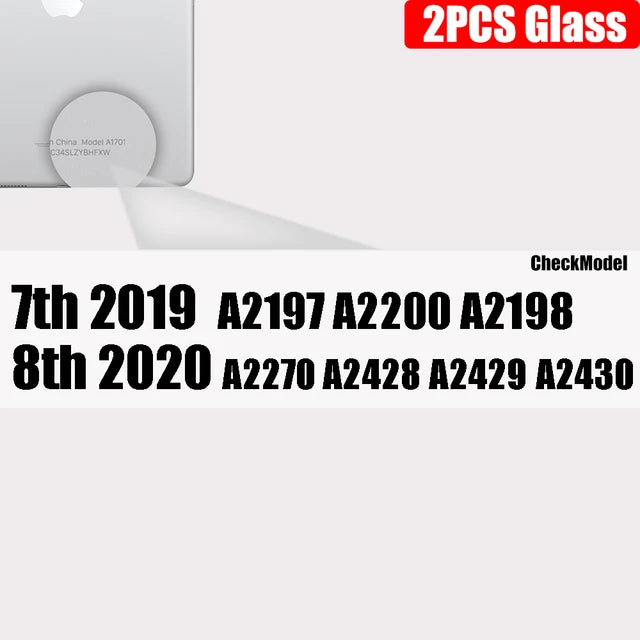 Protector de pantalla de vidrio templado transparente para iPad, iPad 9, 8, 7, 6, 5, 9.ª generación, 8.ª, 7.ª, 6.ª generación, Pro 11, 10.5, 9.7, Air 5, 4, mini 6, 2 unidades