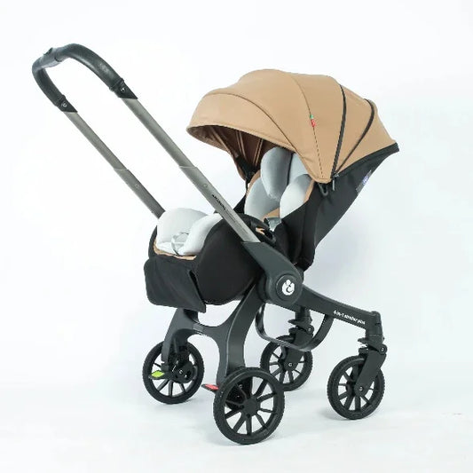 EU STOCK 4in1 baby stroller two-way Multifunctional newborn baby stroller 3in1 Foldable Basket type seat Lightweight Travel Pram