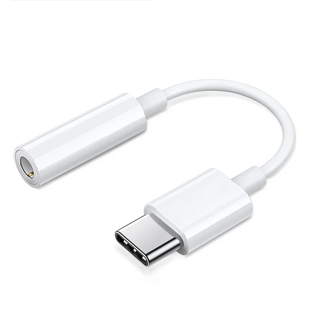 Adaptador de auriculares HiFi USB tipo C a conector de 3,5 mm, cable de audio USB-C de 3,5 mm, convertidor para iPhone 15, Samsung Galaxy, Huawei y Xiaomi.