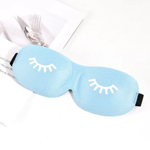Antifaz 3D para dormir, ideal para el hogar, para la belleza de pestañas, para viajes y actividades al aire libre, para el descanso ocular, para relajarse y para el cuidado de la salud.