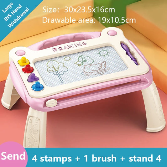Children's Magnetic Drawing Board Baby Color Graffiti Board Educational Art Educational Toys Gift Drawing Tool for Kids