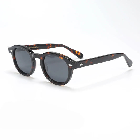 Polarized Sunglasses Men Women UV400 Johnny Depp Lemtosh Sun Glasses Brand Retro Acetate Frame For Male Eyeglasses Eyewear