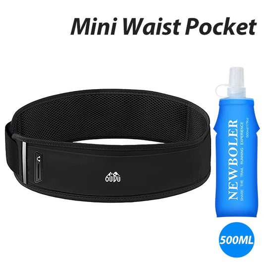 NEWBOLER Running Waist Bag Sports Fanny Pack Women Waist Running Bag Men Belt Bag Gym Bag Phone Pouch Running Accessories