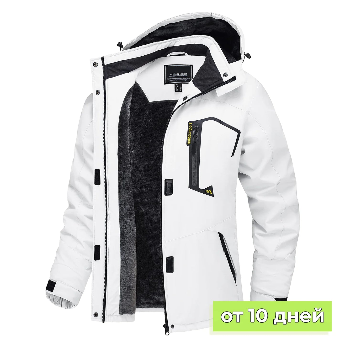 TACVASEN Chaqueta de esquí y snowboard de invierno para mujer, forro polar térmico, impermeable, informal, para trabajo, lluvia, cortavientos, parka