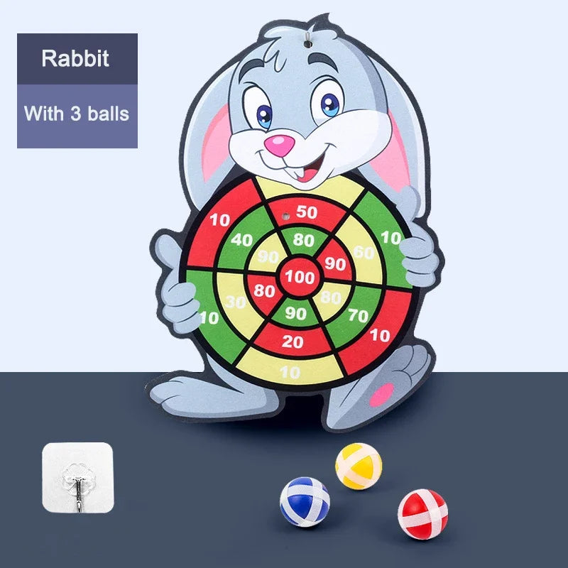 Educational Dart Board Baby Dart Indoor Sports Child Montessori Games for Children 3 to 7 Years