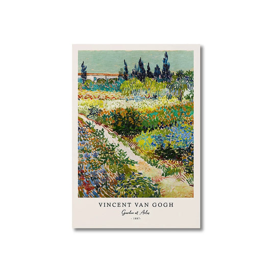 Vincent Van Gogh Writings Canvas Prints Painting Posters Great Work The Starry Night Poster Wall Art Living Room Bedroom Decor