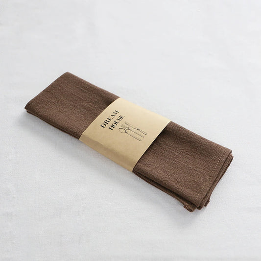 Cotton Linen Thicken Colorful Cloth Napkins,Reusable Fabric Placemat,for Kitchen Dining Hotel Restaurant Serving Table Decor
