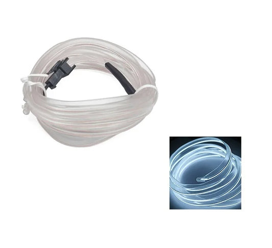 3M Car Cold Light Line LED Car Atmosphere Lamp Flexible Interior Decoration Molding Trim Strips Light For USB Line Tube