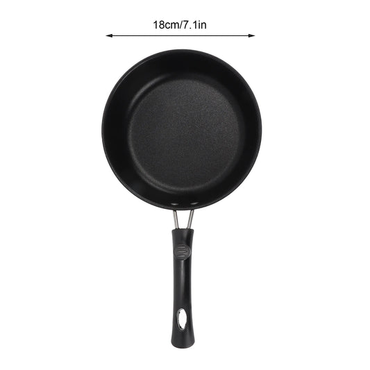1PC 12-20cm Mini Frying Pan Non-Stick Thickened Stainless Steel Frypan Pot Fried Eggs Saucepan Gas/Induction Kitchen Cookware
