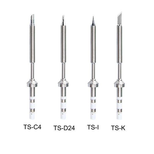 Puntas de repuesto para soldador Pine64 TS100 TS101. Varios modelos de punta para soldador eléctrico Pinecil V2, serie TS, BC2 ILS.