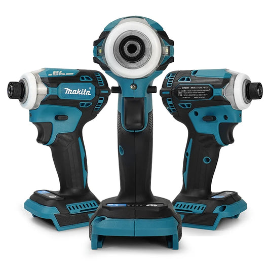 Makita DTD171 - Atornillador de impacto sin escobillas, recargable, taladros, herramientas eléctricas inalámbricas, motor BL de 18 V, unidad de herramienta básica.