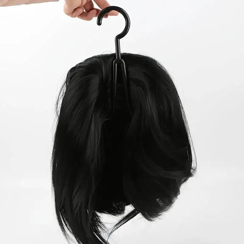 Saco do armazenamento com gancho para extensões do cabelo, suporte da peruca, perfeito para o curso, 1PC