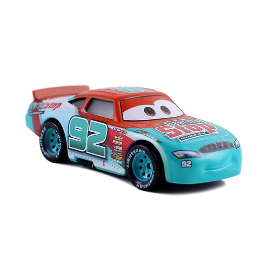 Disney Pixar Cars 3 Lightning McQueen No19 Poppy Racing Family Family Jackson Storm Ramirez Die Cast Metal Alloy Kids Gifts