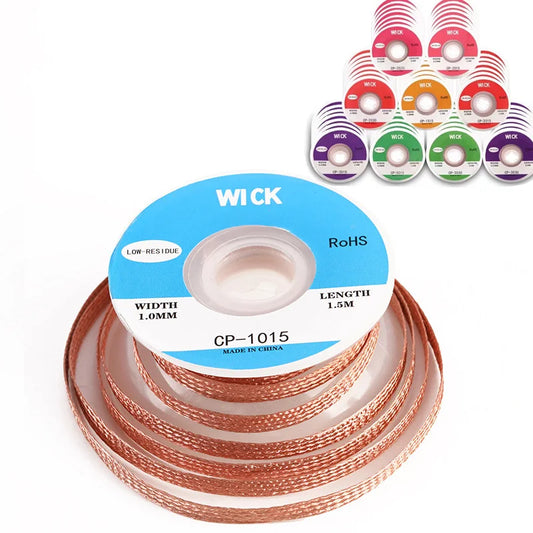 Welding Solder Wire Remover, Desoldering Braid, Wick Wire, Lead Cord Flux, BGA Repair Tool
