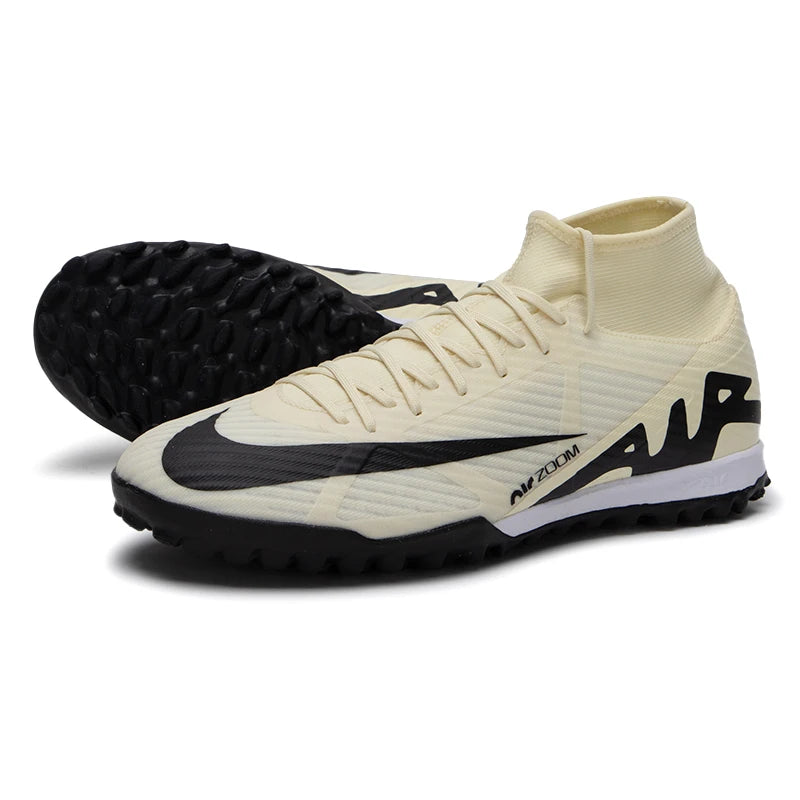 Zapatillas de fútbol Nike Zoom Superfly 9 Academy TF para hombre, resistentes al desgaste y con tacos de entrenamiento para césped artificial DJ5629-700