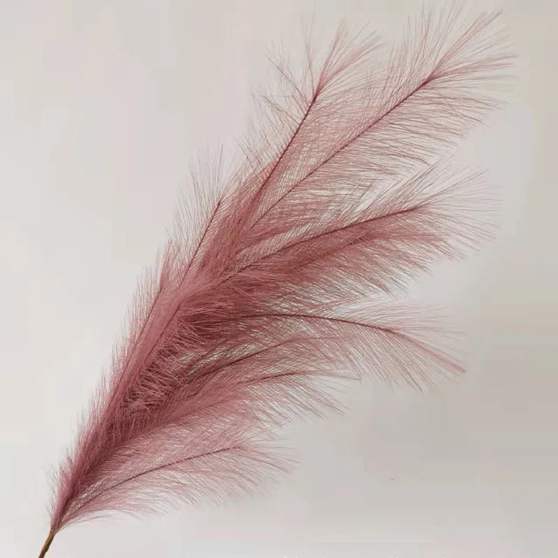 100cm Artificial Pampas Boho Decorative Flowers Home Party Table Flower Arrangement Decoration Wedding Deco Fluffy Reed Grass