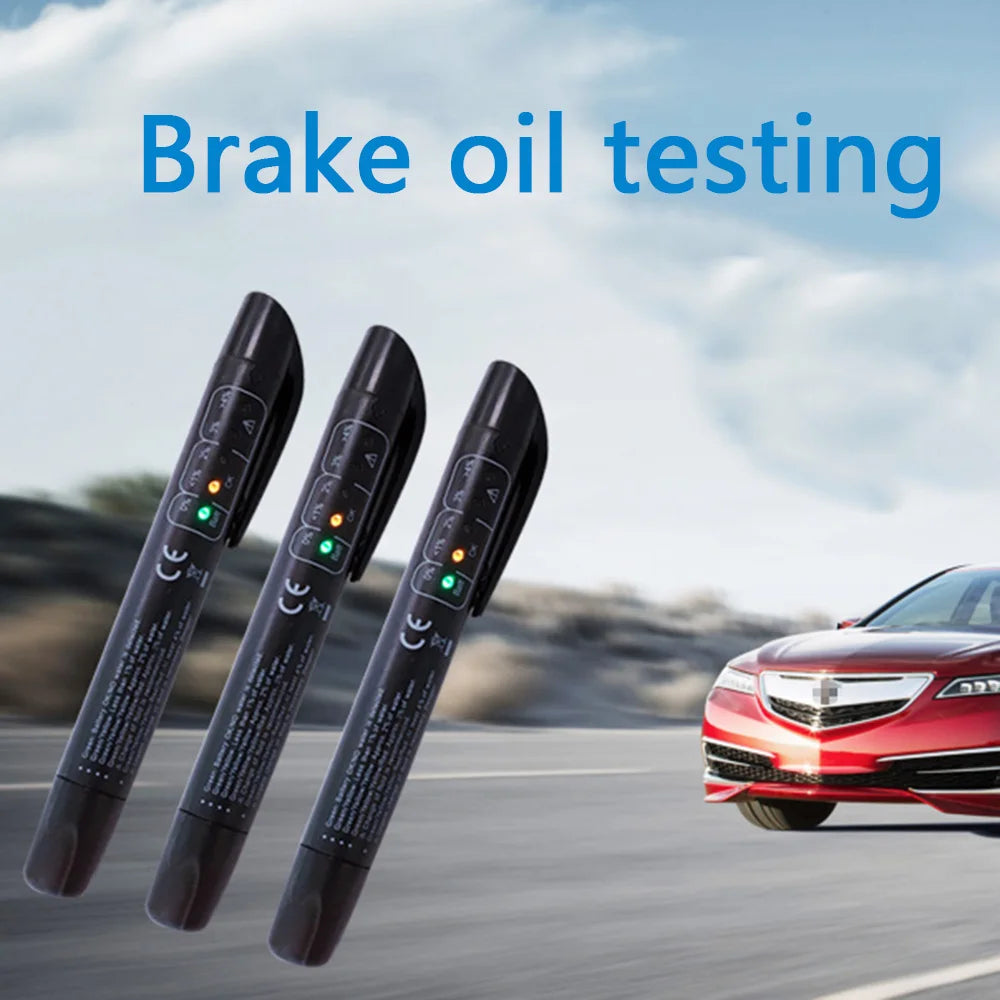 Probador universal de líquido de frenos, comprobador preciso de la calidad del aceite, comprobador digital de líquido de frenos para coche, herramienta de prueba automotriz para vehículos.