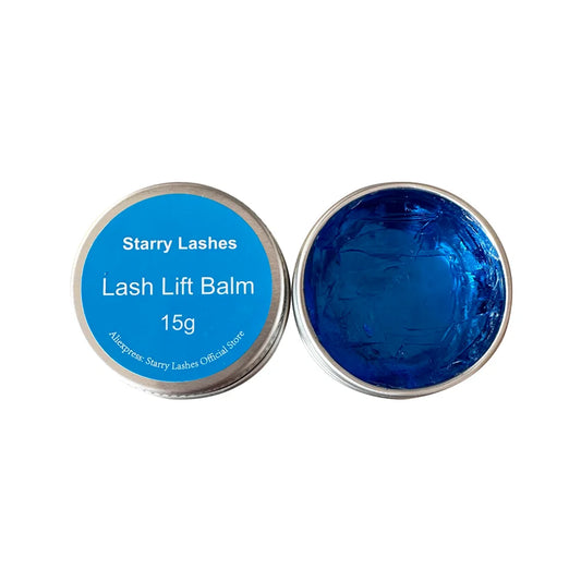 Starrylashes - Bálsamo de cera para lifting de pestañas coreano de 15 g, para extensiones de pestañas, fijador no fuerte, bálsamo vegano, pegamento para lifting de pestañas, herramientas